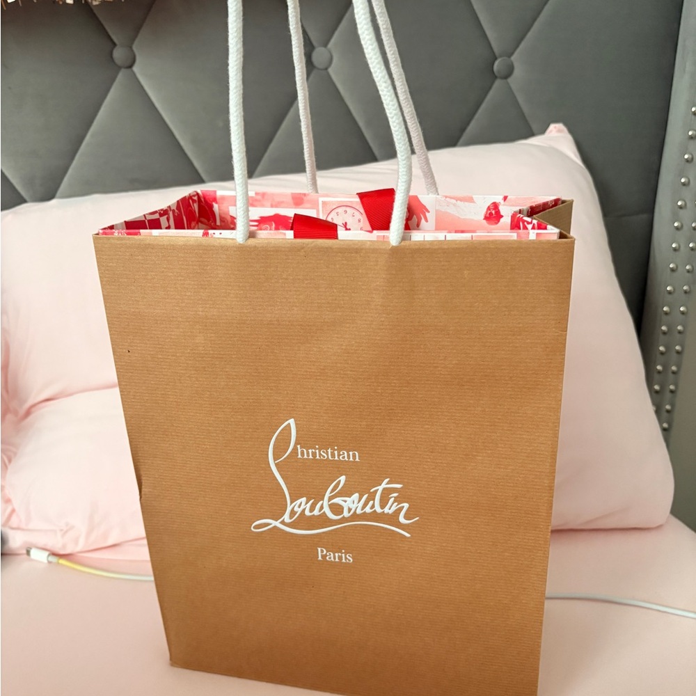 Christian Louboutin “Loubi54” Patent Perle in Baby B (Pink)